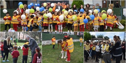 Ataçocuklu Miniklerinden Örnek Çevre Etkinliği